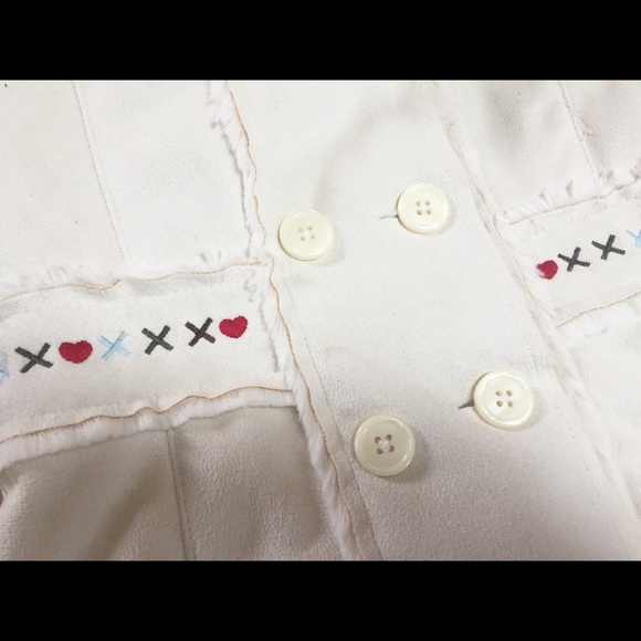 Gymboree Suede Cream Jacket - Picture 2 of 7